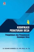 Kodifikasi peraturan desa; Pengelolaan dan pengawasan keuangan desa jilid 4.