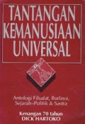 Tantangan kemanusiaan universal: antologi filsafat, budaya, sejarah-politik, dan sastra.