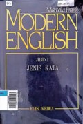 Modern English Jilid I: Jenis kata.