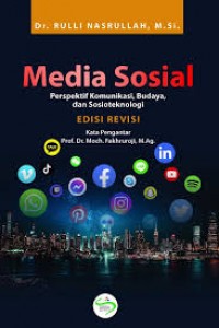 Media sosial; Perspektif, komunikasi, budaya dan sosioteknologi.