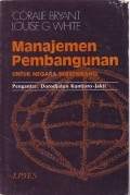 Manajemen pembangunan untuk negara berkembang.