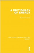 A Dictionary of Energy