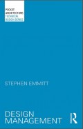 PocketArchitecture: Technical Design Series Design Management
