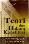 Teori dan Hukum Konstitusi