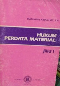 Hukum perdata material jilid 1-2