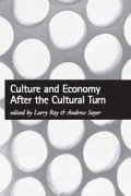 Culture and economy after the cultural turn.