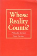 Whose reality counts? Putting the first last.