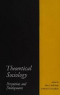 Theoretical sociology perspectives and development.