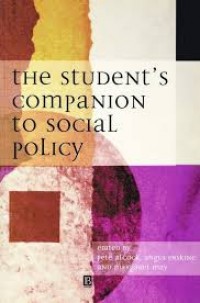 The student's companion to social policy.