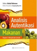 Analisis autentikasi makanan minyak dan lemak.