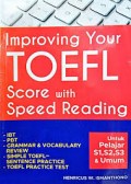 Improving your TOEFL score with speed reading.