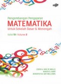 Matematika sekolah dasar dan menengah; pengembangan pengajaran jilid 2.