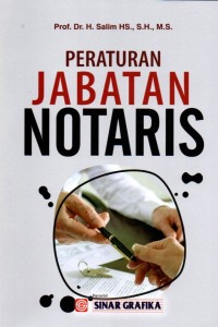 Peraturan Jabatan Notaris